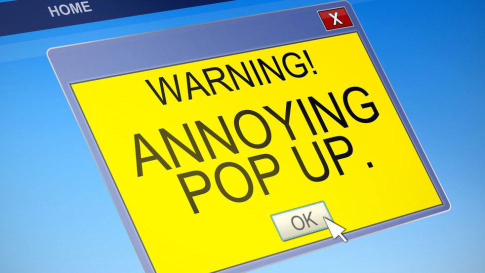 البرامج الفيروسية من فئة الـ”Pop up“